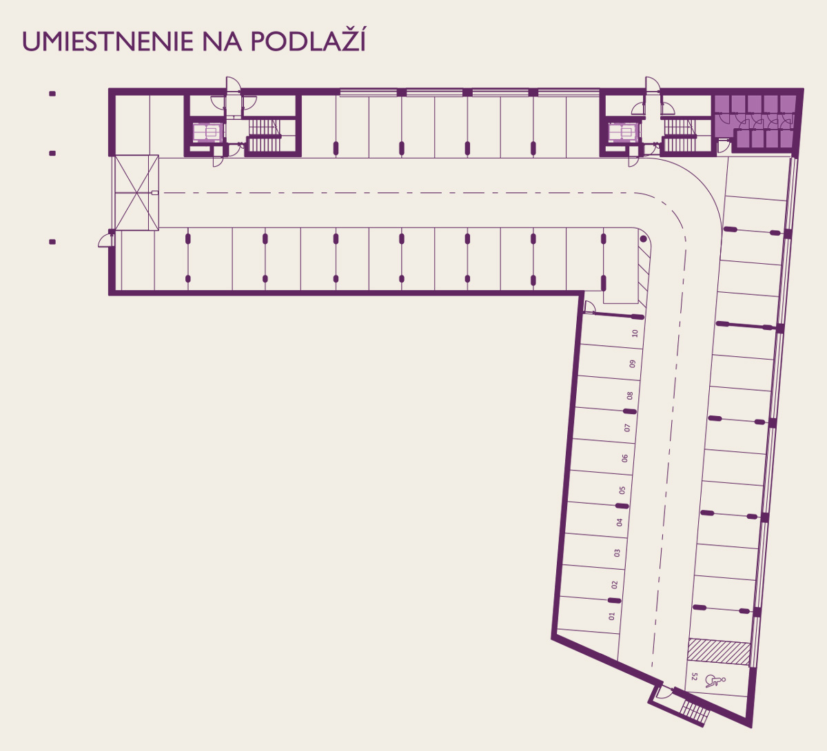 Umiestnenie na podlaží - fialkova.sk Umiestnenie na podlaží