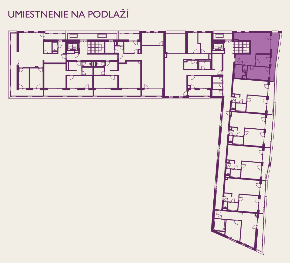 Umiestnenie na podlaží - fialkova.sk Umiestnenie na podlaží
